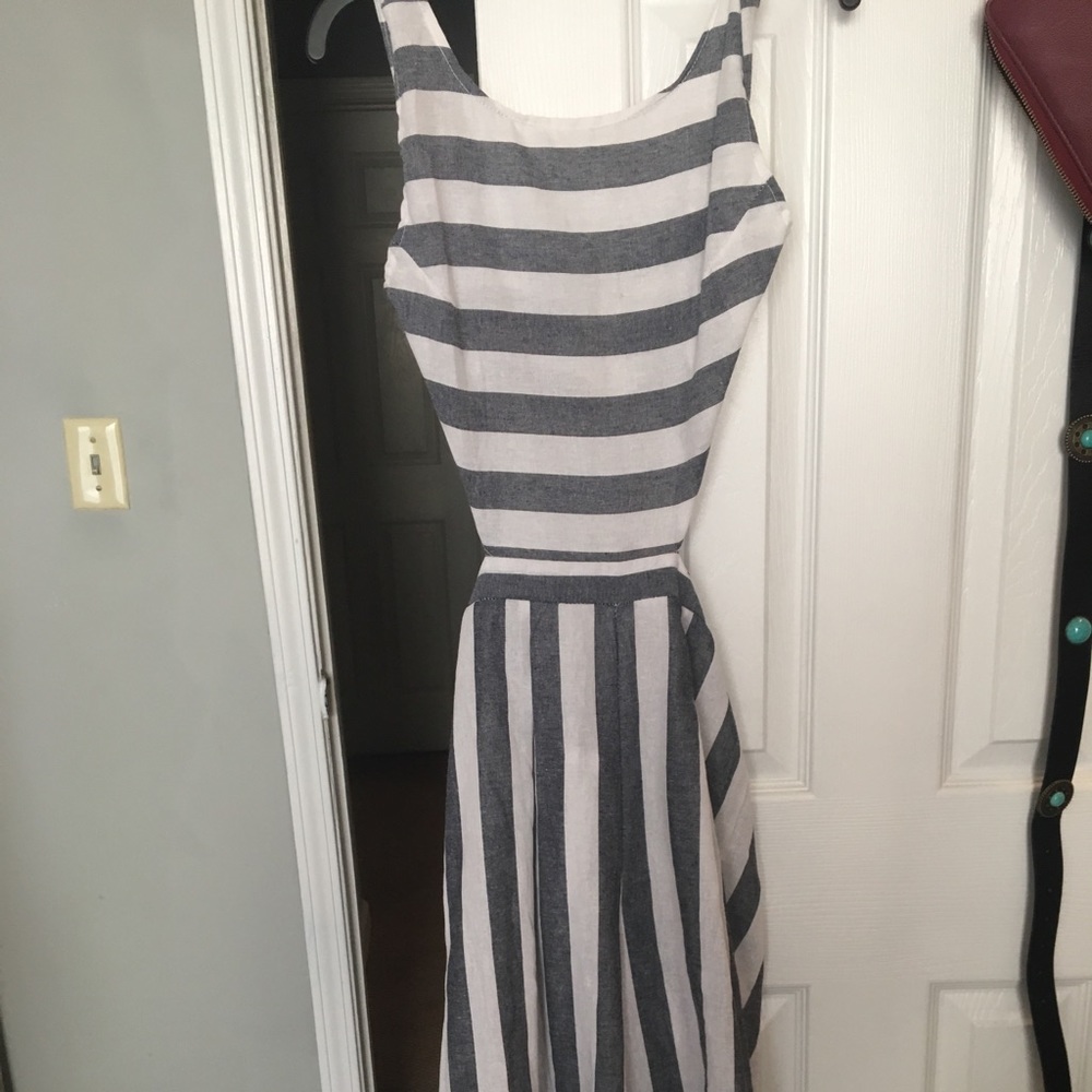 Striped Jumpsuit